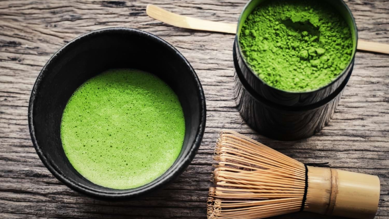 matcha tee set